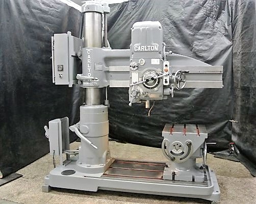 9" x 48" (4'-0") CARLTON ... RADIAL DRILL